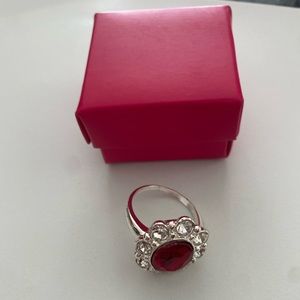 Royal Red Size 10 Ring for woman